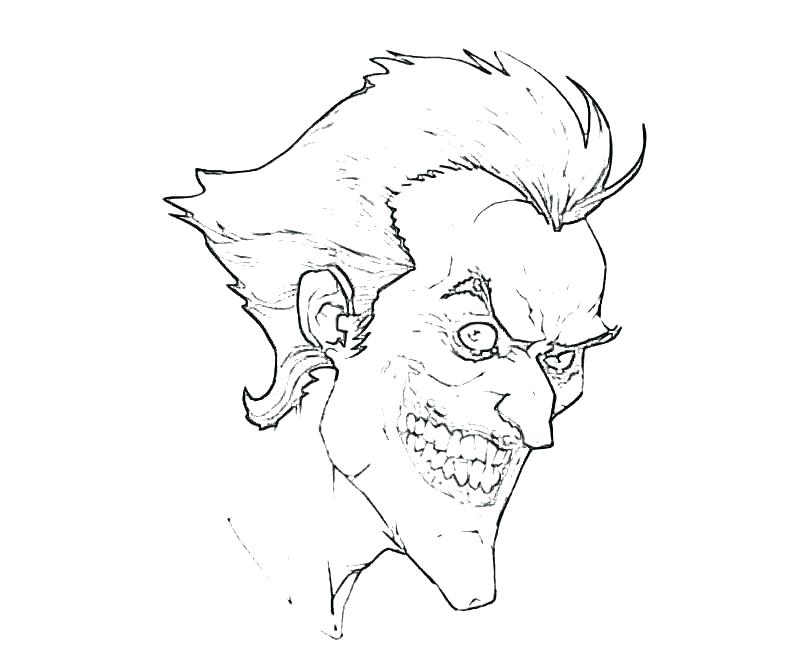 800x667 Batman Joker Coloring Pages Joker Coloring Pages Batman Joker