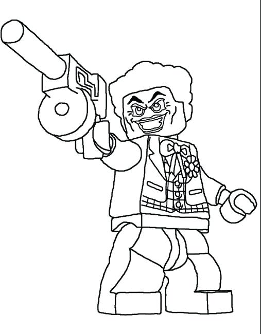 507x650 Batman Y Comodin Para Colorear Joker Coloring Pages Colorante