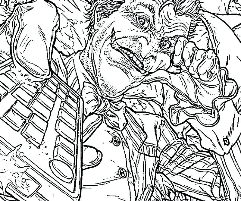 800x667 The Joker Coloring Pages Pics Of Joker Asylum Coloring Pages