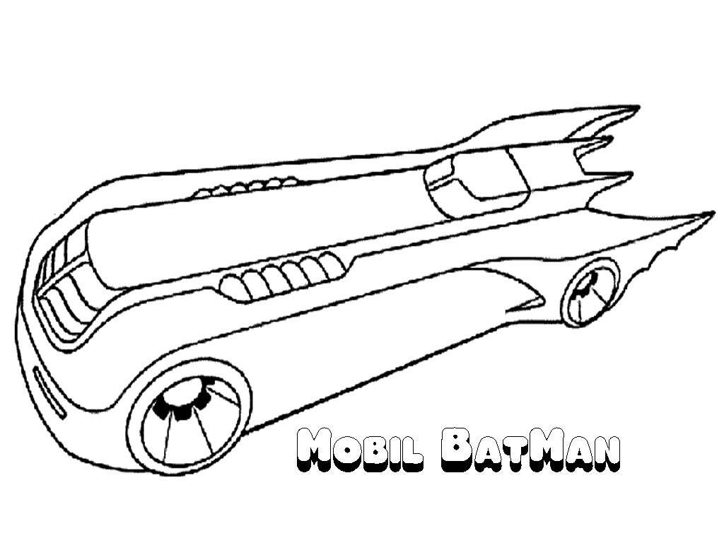 1024x768 Batman Coloring Pages