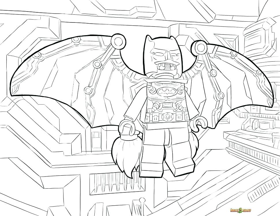970x750 Coloriage Monster Truck Batman