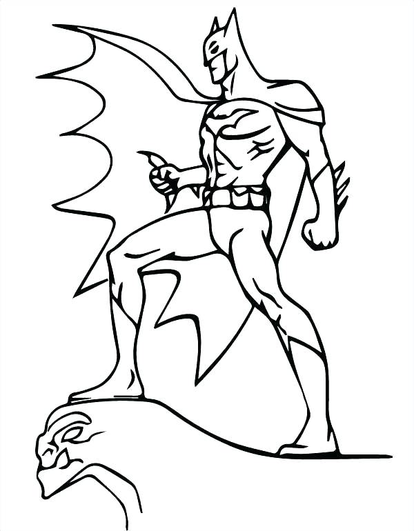 600x770 Batman Cartoon Pictures Color Batman Cartoon Coloring Pages Batman