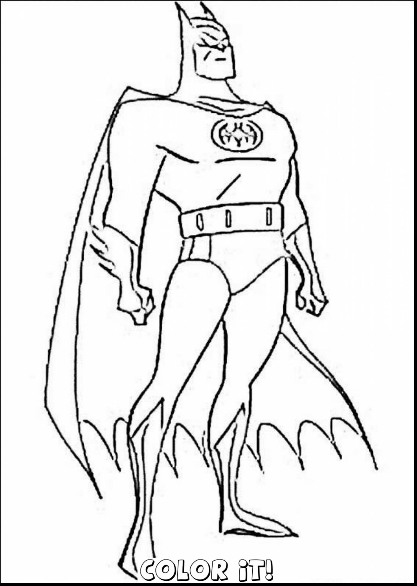 1411x1980 Batman The Animated Series Coloring Pages Chal