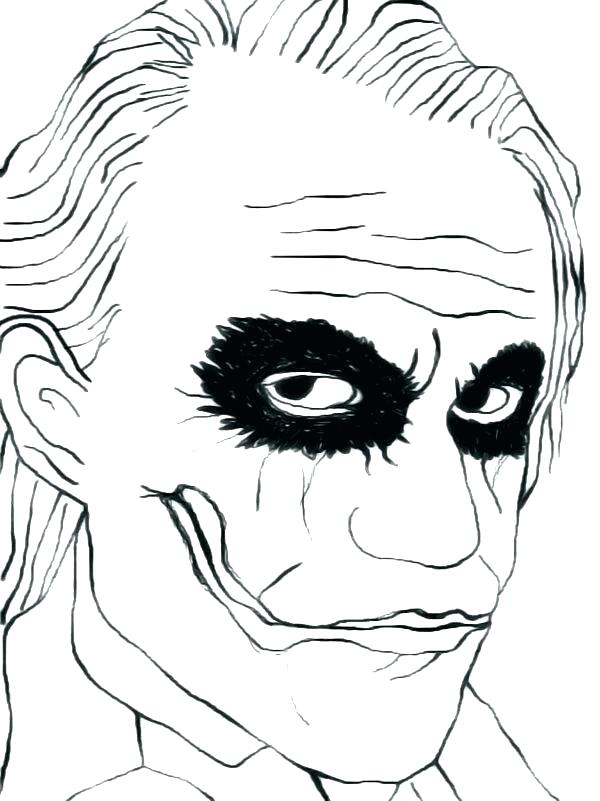 600x801 Batman And Joker Coloring Pages Dark Knight The Elegant