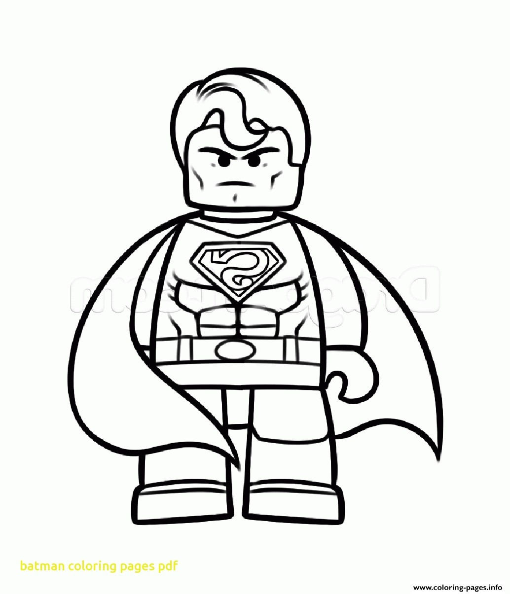 1034x1205 Batman Vs Superman Coloring Pages Gallery Free Download Endear