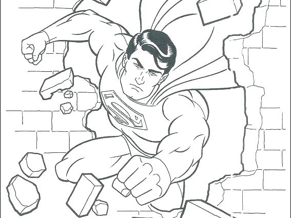 567x425 Superman Coloring Pages To Print Batman Vs Superman Coloring Pages