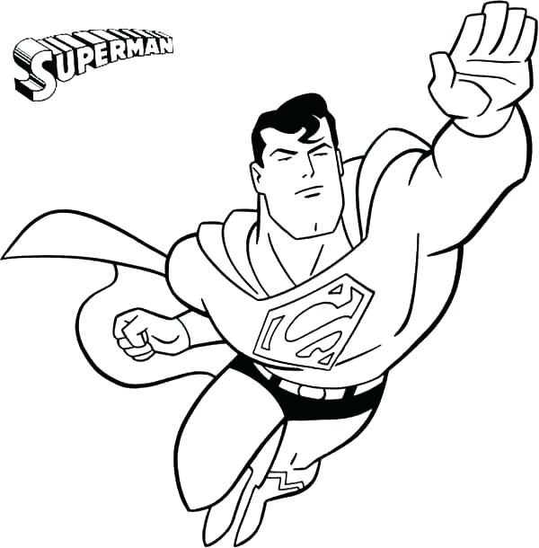 600x610 Batman And Superman Coloring Pages Superman Coloring Pages