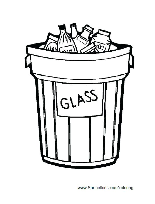 609x798 Recycling Coloring Pages