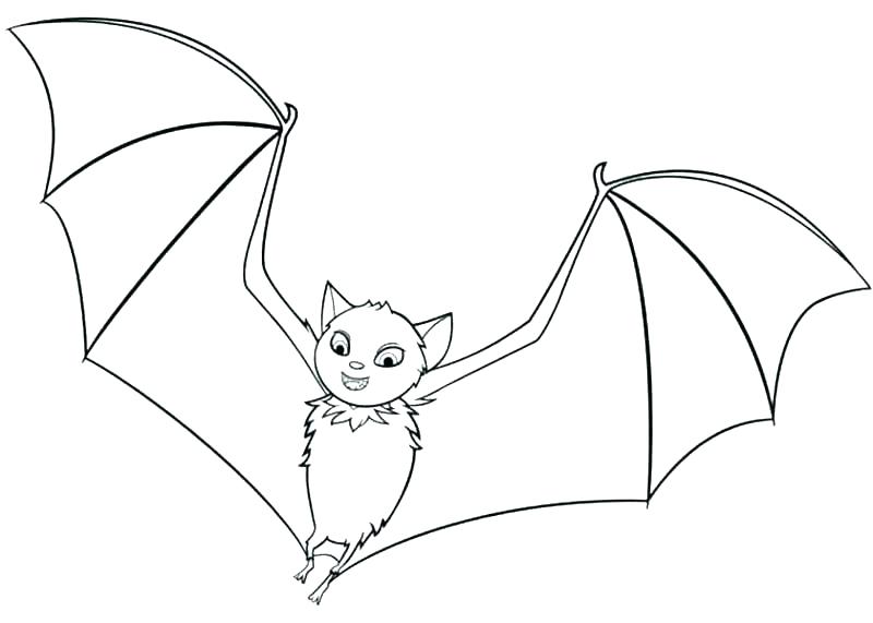 800x571 Bat Coloring Pages Bat Coloring Pages Free Printable Cartoon Bat