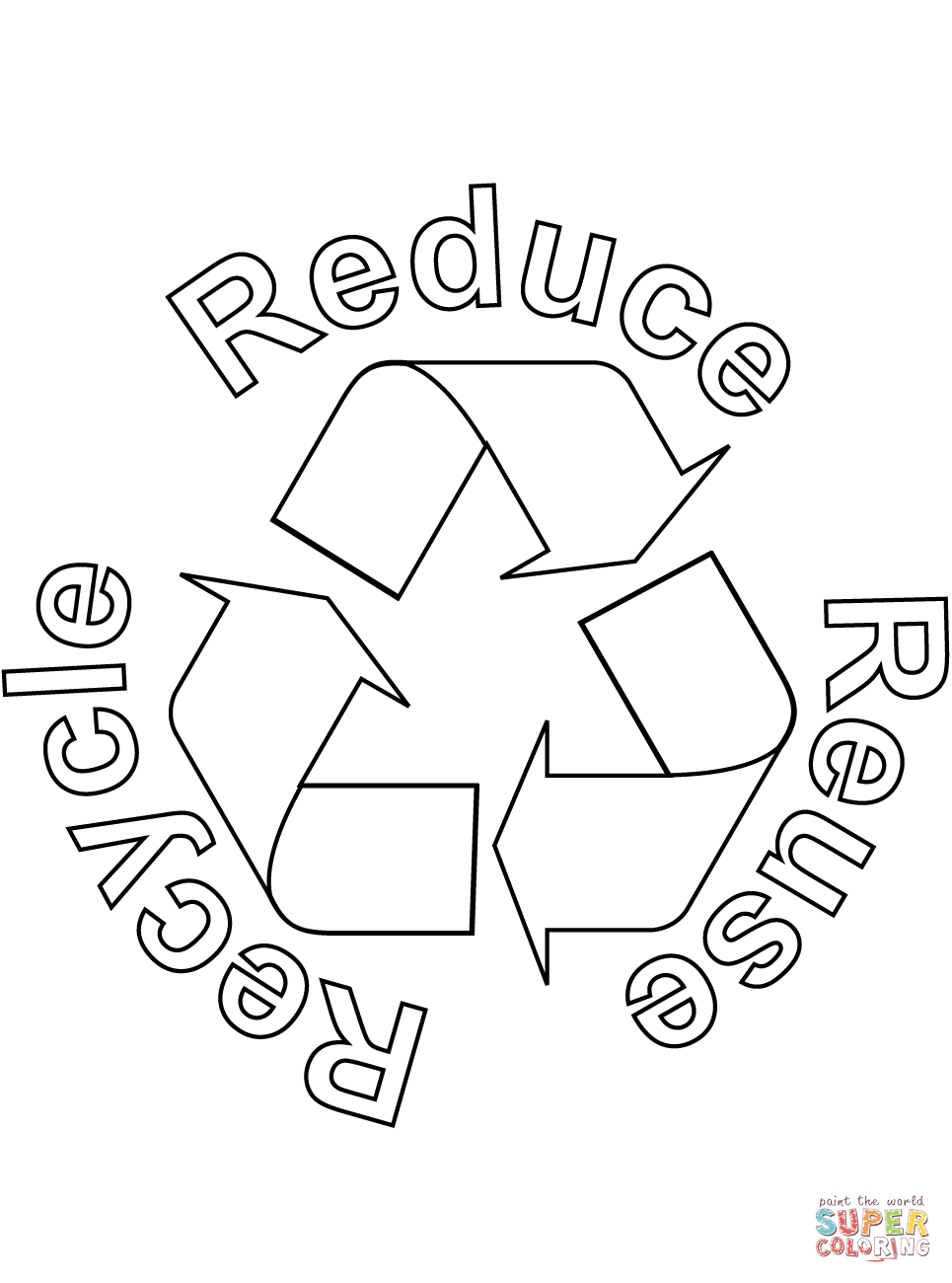 965x1300 Battery Recycling Symbol Coloring Book Kids Coloring Free Recycle