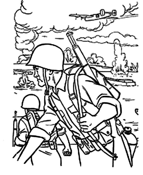 600x733 Battle Coloring Pages Color Bros