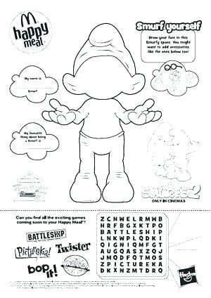 300x424 Smurfs 2 Coloring Pages Printable Smurfs 2 Coloring Book Smurfs 2