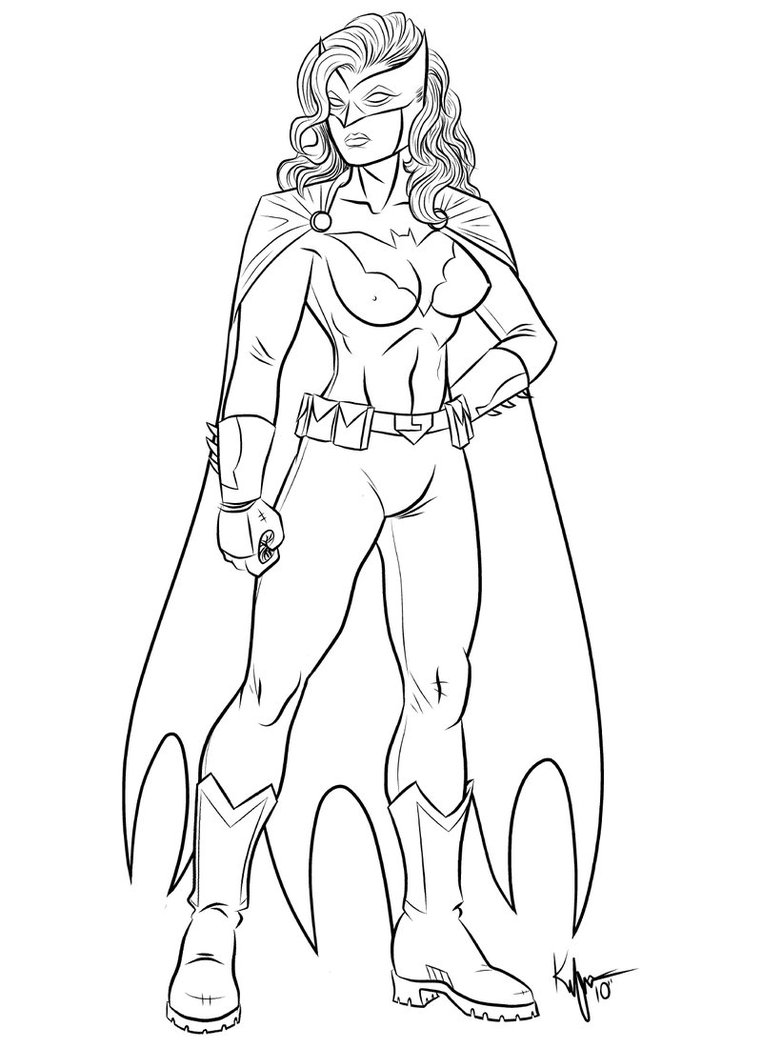 762x1048 Batwoman By Kaufee