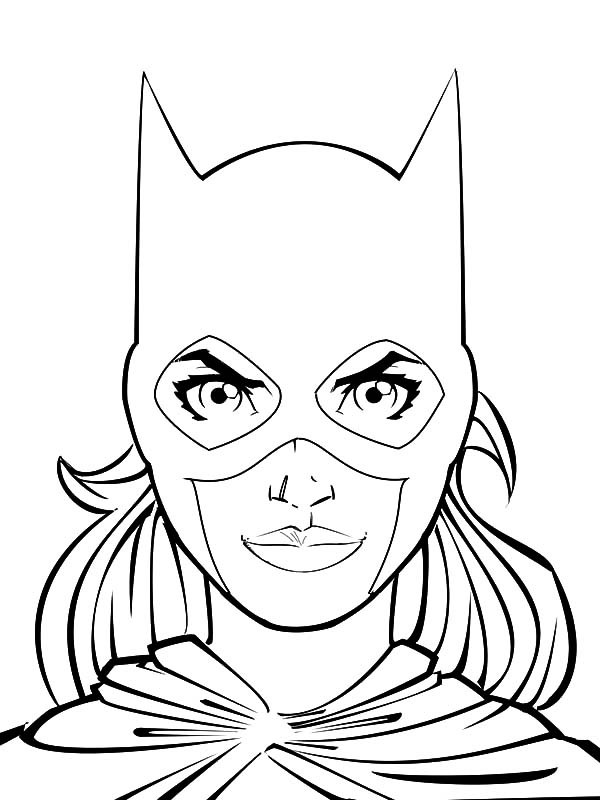 600x800 Batwoman Coloring Pages Color Bros