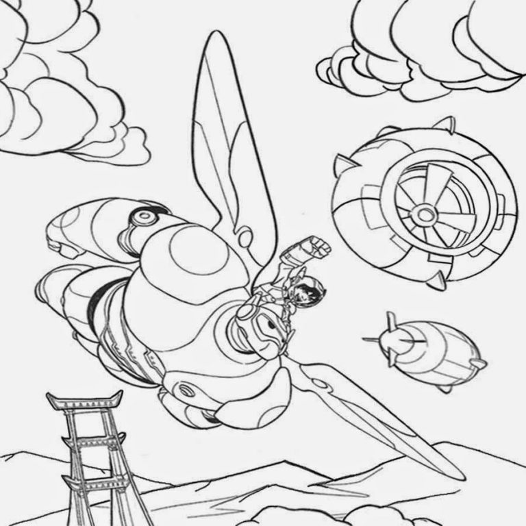 768x768 Imagination Coloring Pages New Lets Coloring Book Big Hero 6 Free