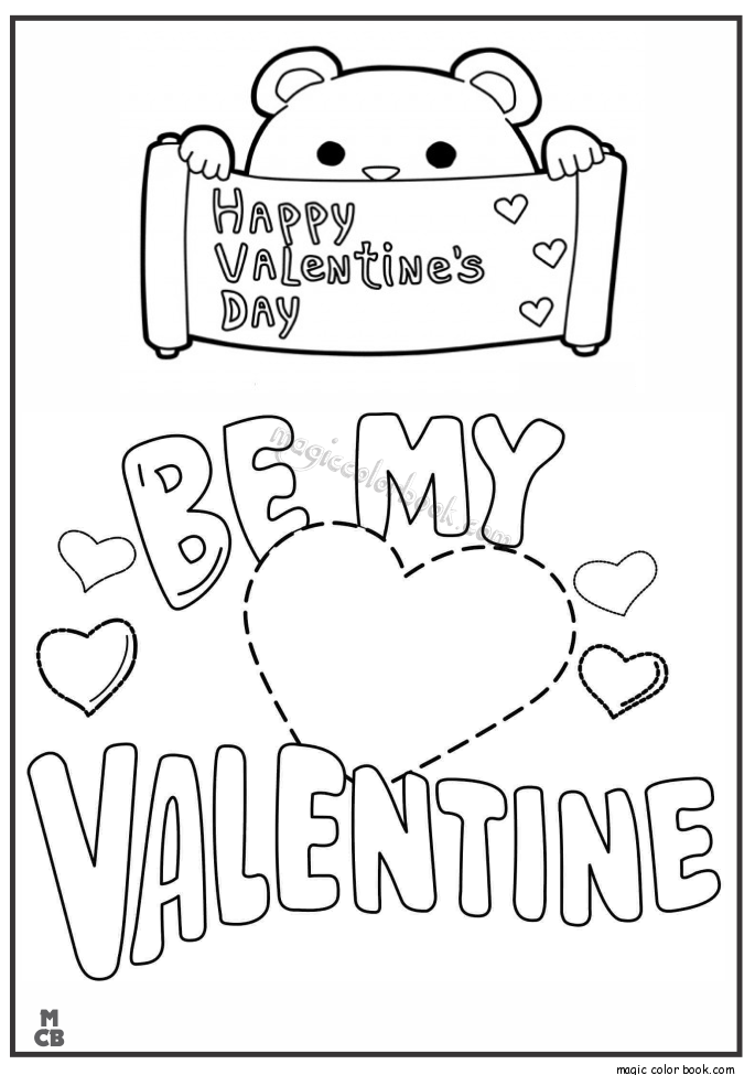 685x975 Be My Valentine Day Coloring Pages 01