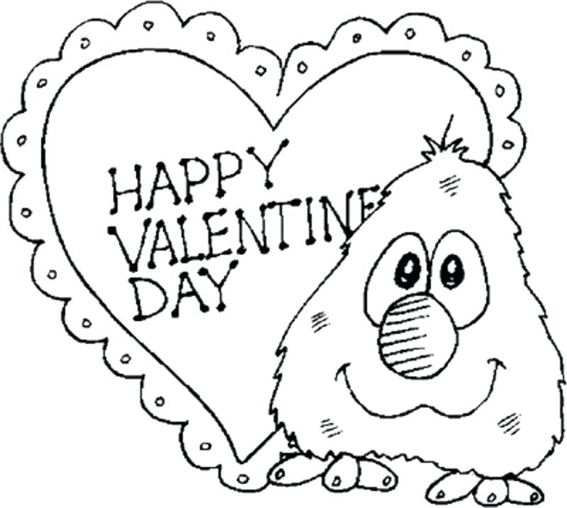 800x718 Free Printable Be My Valentine Coloring Page For Kids Be My