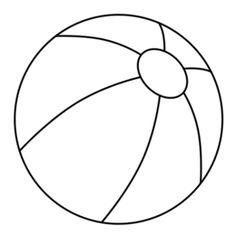 236x236 Beach Ball Template Beach Ball Clip Art Templates