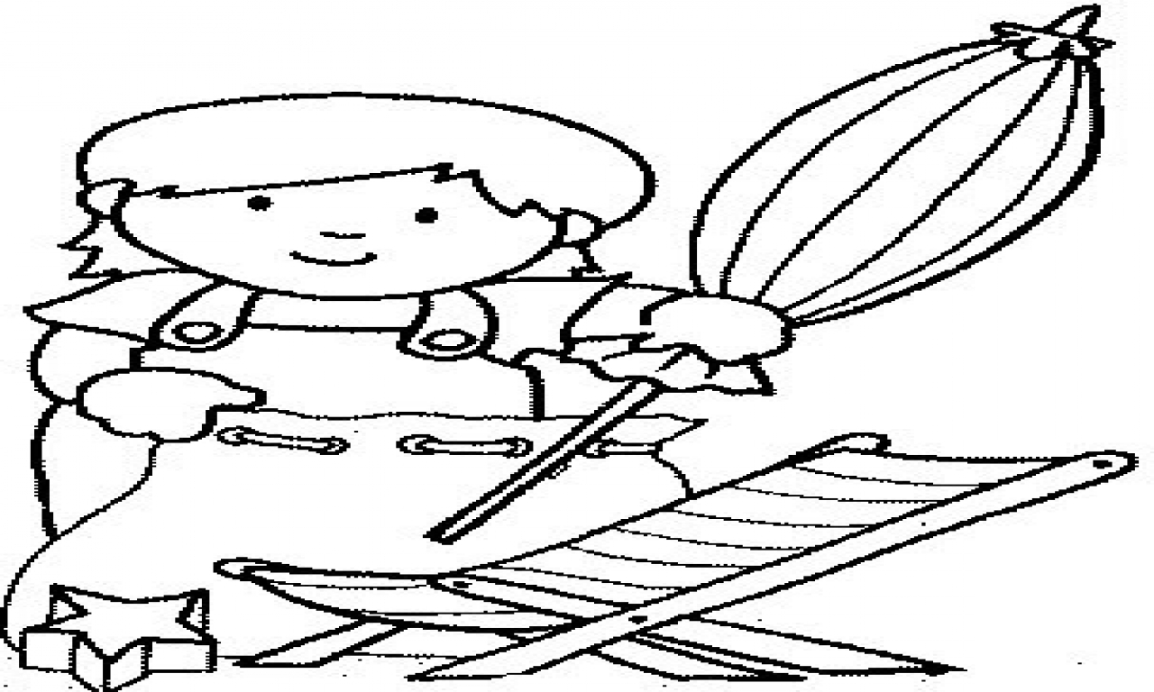 1280x768 Beach Chair Coloring Pages