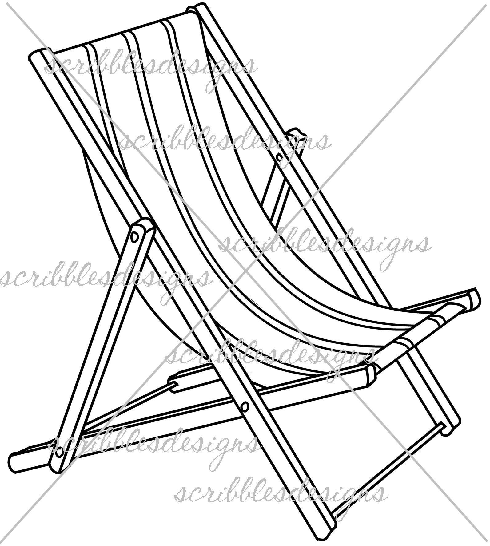 1593x1776 Beach Chair Coloring Sheet Coloring Sheets