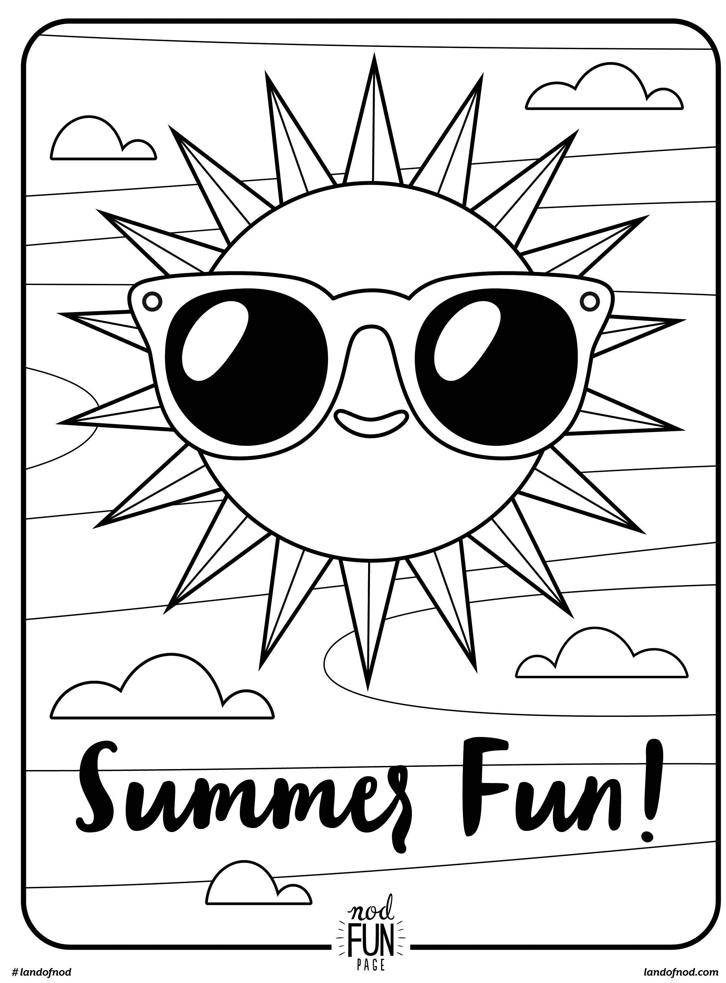 2351x3184 Better The Word Summer Coloring Page Free Printable Color Pages