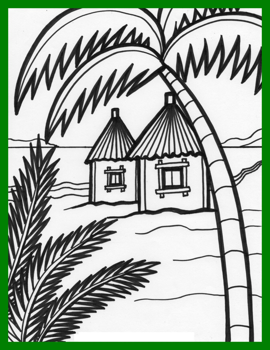 1064x1379 Best Beach House Coloring Pages Http Coloringoutline Pict