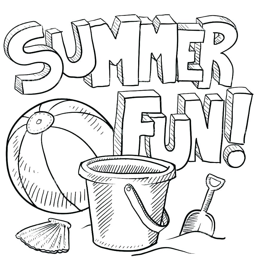 878x878 Coloring Page Beach Coloring Page Beach Summer Beach Coloring Page