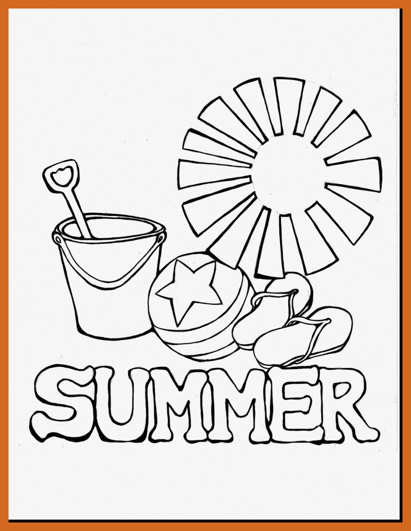 1408x1818 Fascinating Imagination Beach House Coloring Pages With Summer Pic