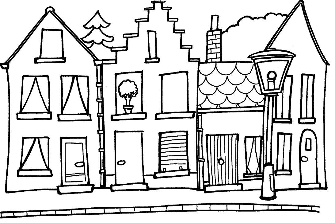 1093x726 Beach House Coloring Pages To Print Coloring For Kids 2018