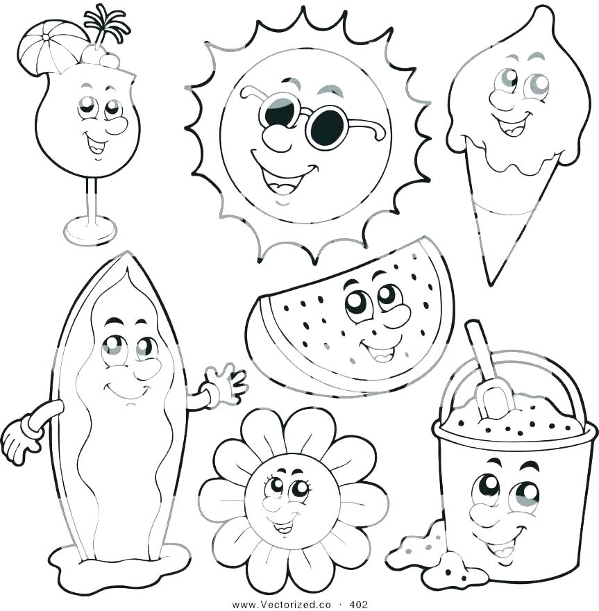 863x880 Beach Printable Coloring Pages Printable Surfboard Coloring Pages