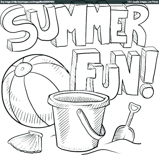 618x599 Beach Scene Printable Coloring Pages Fancy Page On Print