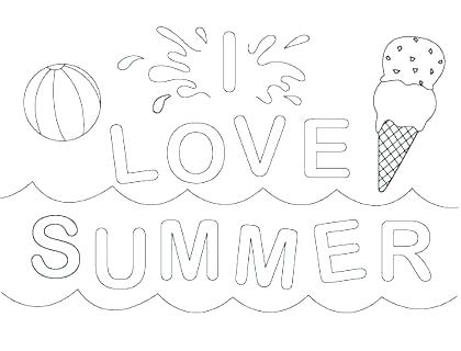 420x320 Beach Printable Coloring Pages