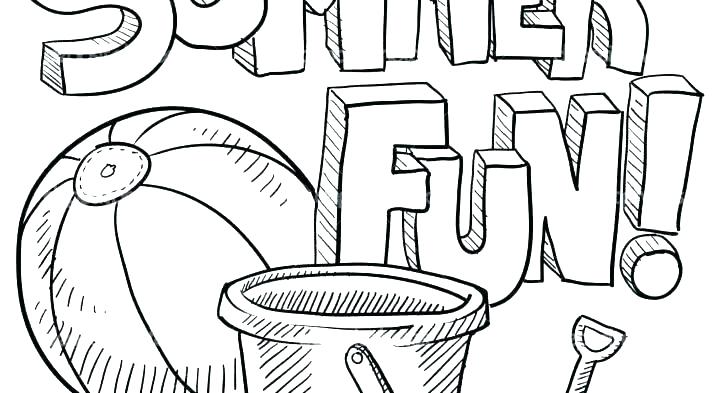 728x393 Beach Scene Coloring Pages Beach Coloring Page Coloring Pages