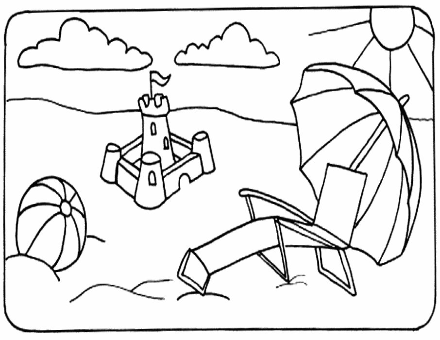 906x700 Beach Kids Coloring Pages Free Printable Coloring Pages For Kids