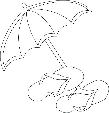 450x468 Printable Beach Coloring Pages Summer Coloring Sheets