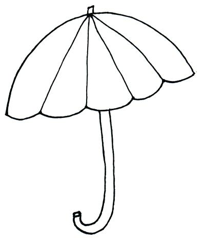 396x470 Coloring Pages 1 Umbrella Coloring Pages 1 Beach Umbrella Coloring