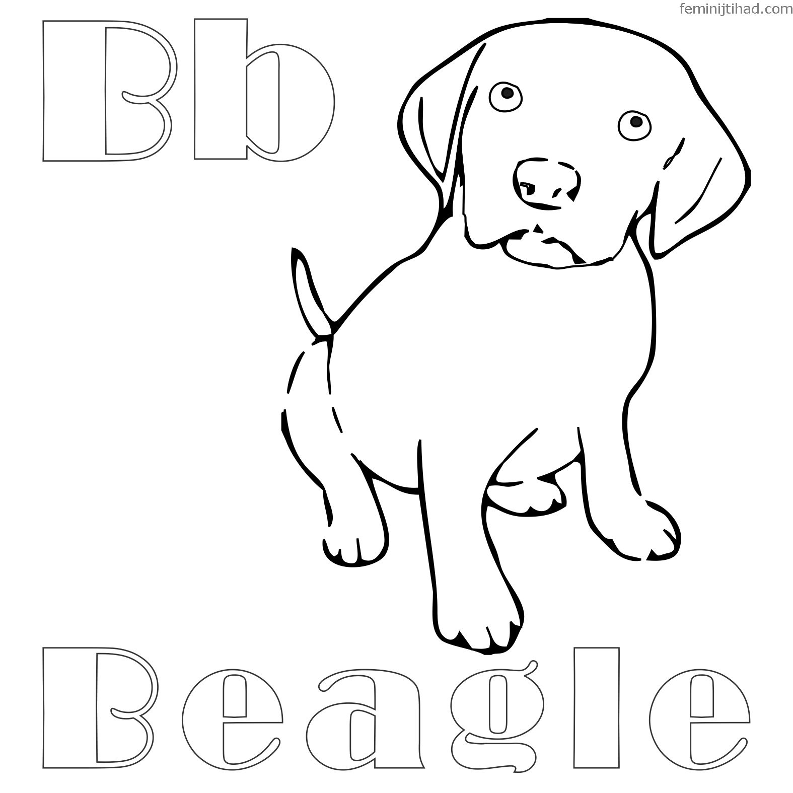 1575x1575 Collection Of Beagle Coloring Pages Printable Coloring Pages