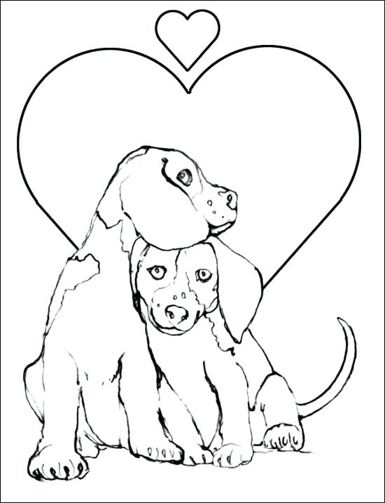 550x717 Coloring Pages Dogs And Puppies Beagle Puppy Dog Fuhrer Von