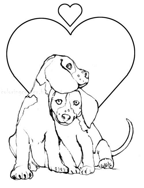 500x652 Printable Beagle Coloring Page Free Pdf Download At Http And Pages