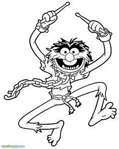 236x295 Coloring Page Muppets
