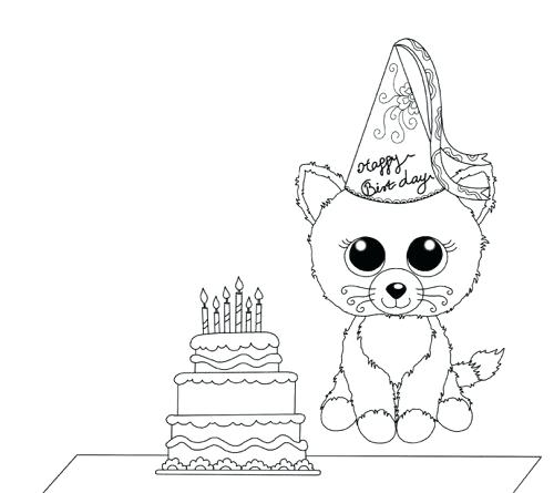 Beanie Boo Coloring Pages