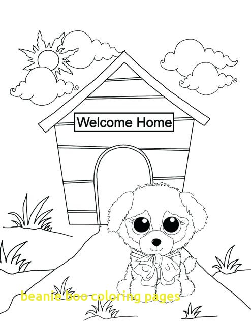 494x640 Beanie Boo Coloring Pages With Beanie Boo Coloring Pages Tafsuit