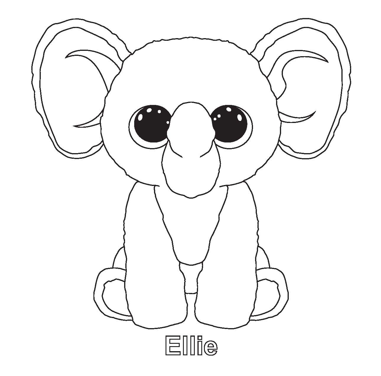 1289x1272 Awesome Print Me Corky Ty Beanie Boo
