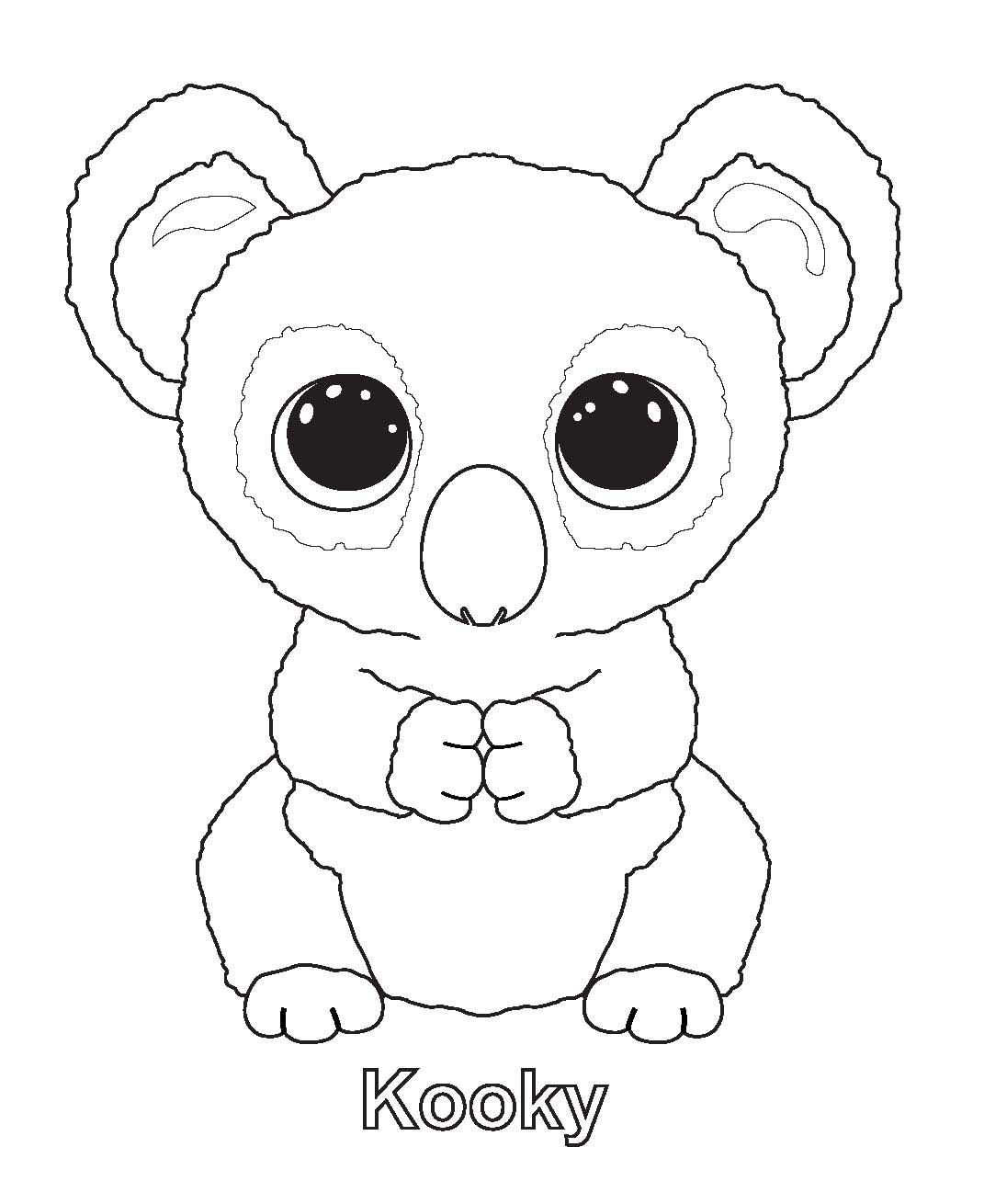 1071x1310 Ty Beanie Boo Coloring Pages Download And Print For Free Boos