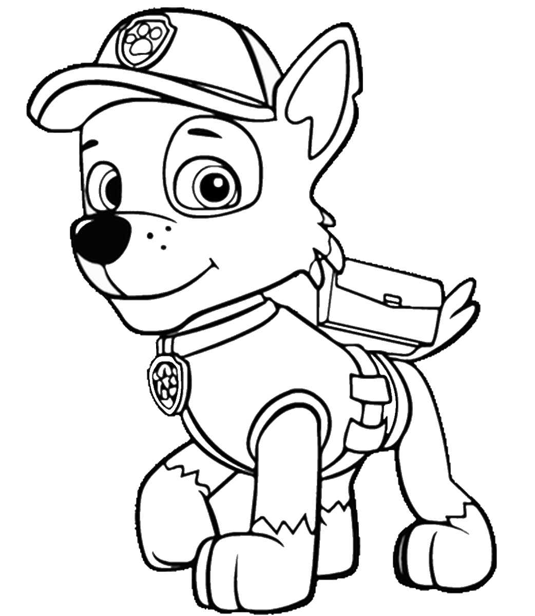 1042x1200 Printable Paw Patrol Coloring Pages Free Coloring Pages Download
