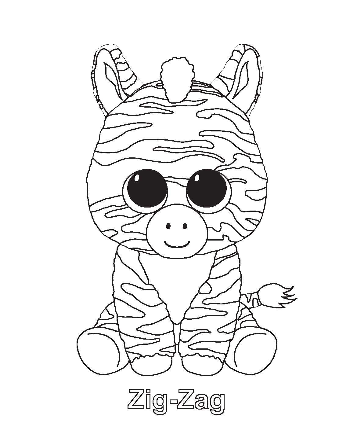 1170x1420 Scarce Free Printable Beanie Boo Coloring Page
