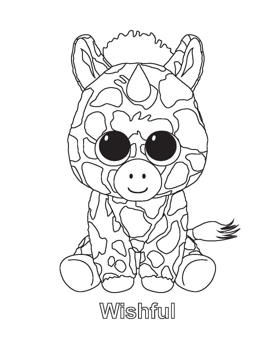 Beanie Boos Coloring Pages Only