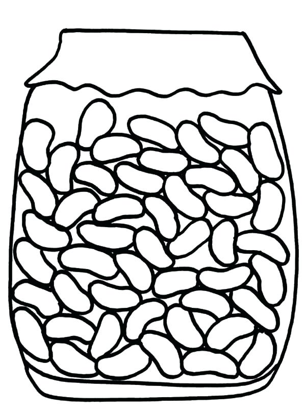 600x809 Jelly Bean Coloring Page Jelly Bean Coloring Page Jelly Bean