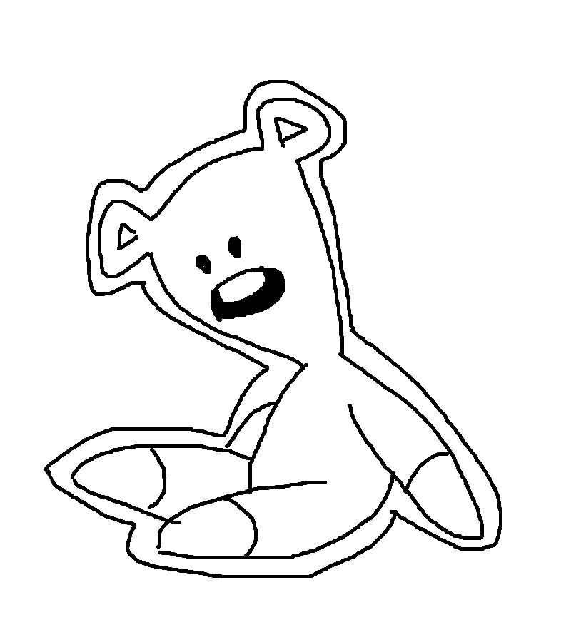 800x879 Mr Bean Coloring Pages