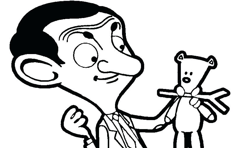 800x509 Mr Bean Coloring Pages Jelly Belly With A Boombox Green Beans